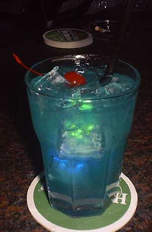 Litecubes in a drink