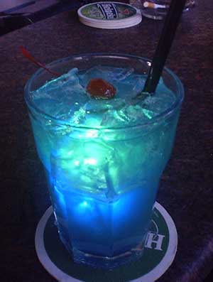 Litecubes in a drink